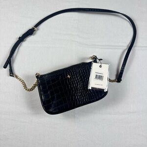 peta and jain black crossbody purse
